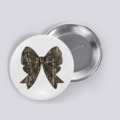 Camo Coquette Bow Duck Hunt Duck Hunting Button