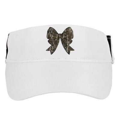 Camo Coquette Bow Duck Hunt Duck Hunting Adult Drive Performance Visor