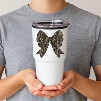 Camo Coquette Bow Duck Hunt Duck Hunting Tumbler