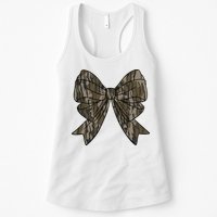 Camo Coquette Bow Duck Hunt Duck Hunting Womens Tank Top