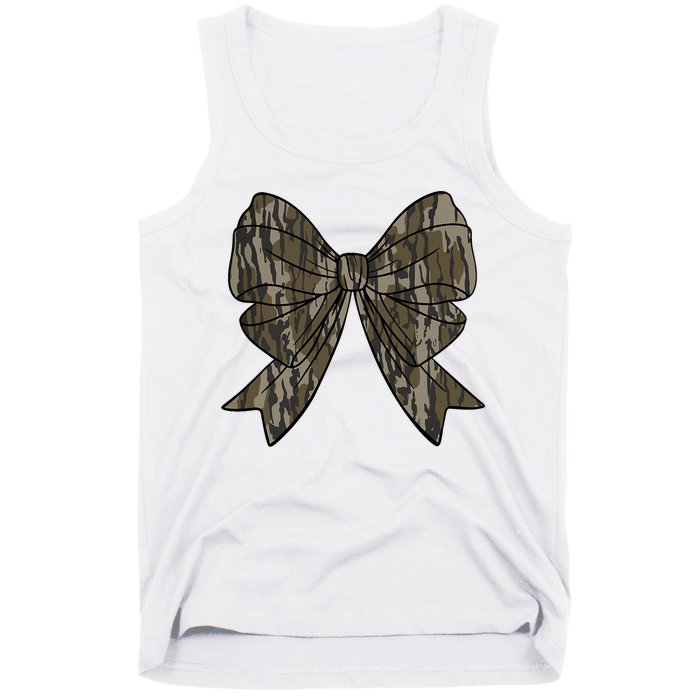 Camo Coquette Bow Duck Hunt Duck Hunting Tank Top