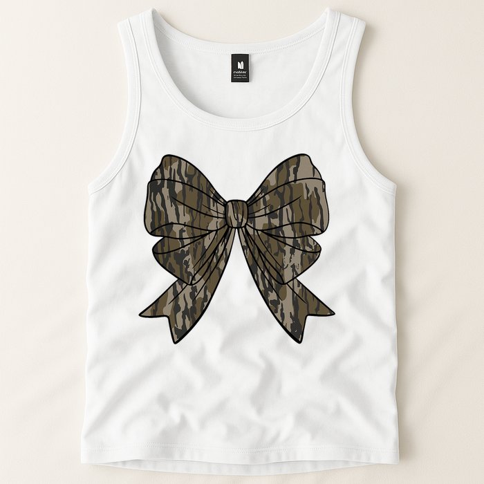 Camo Coquette Bow Duck Hunt Duck Hunting Tank Top