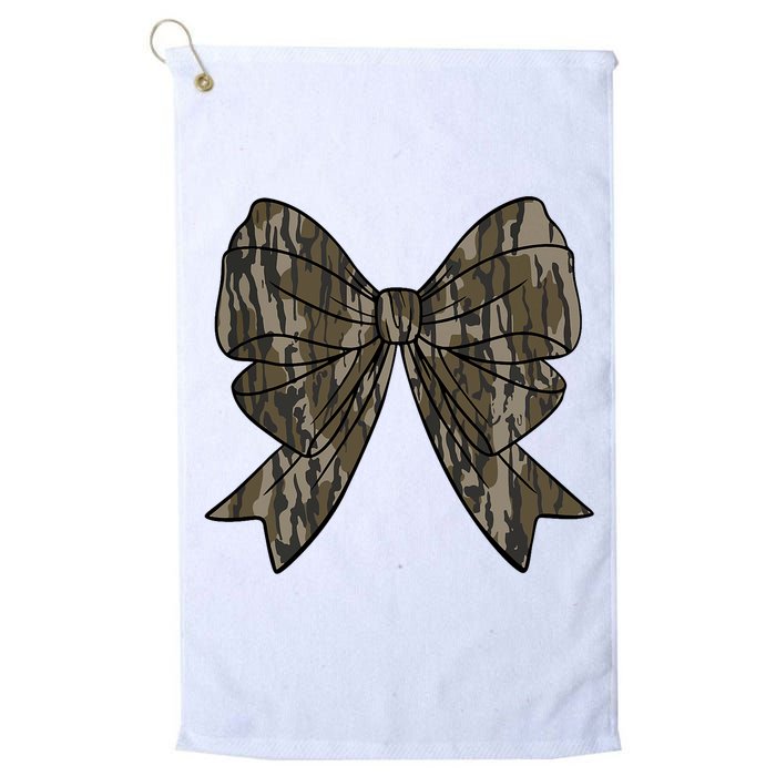 Camo Coquette Bow Duck Hunt Duck Hunting Golf Towel