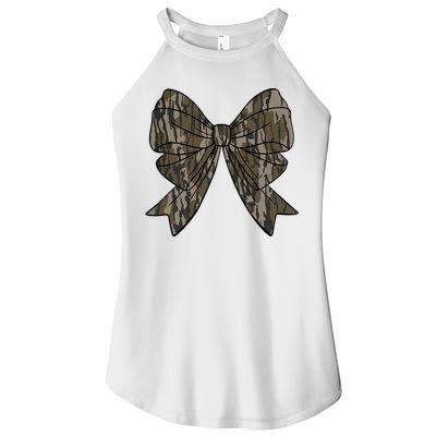 Camo Coquette Bow Duck Hunt Duck Hunting Women's Perfect Tri Rocker Tank