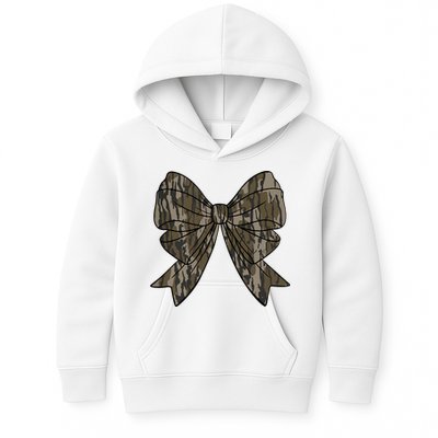 Camo Coquette Bow Duck Hunt Duck Hunting Kids Hoodie