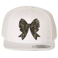 Camo Coquette Bow Duck Hunt Duck Hunting Wool Snapback Cap
