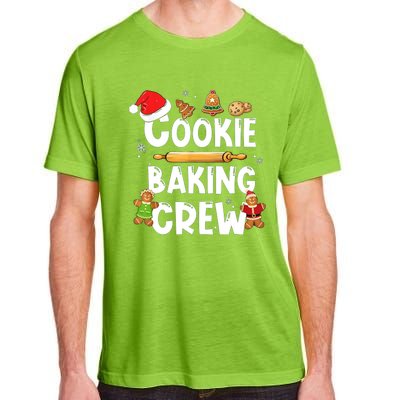 Christmas Cookie Baking Crew Funny Pajamas Family Xmas Adult ChromaSoft Performance T-Shirt