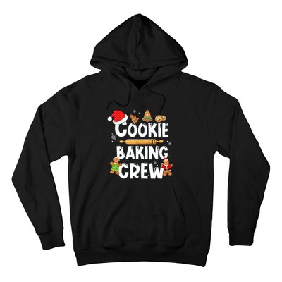 Christmas Cookie Baking Crew Funny Pajamas Family Xmas Hoodie