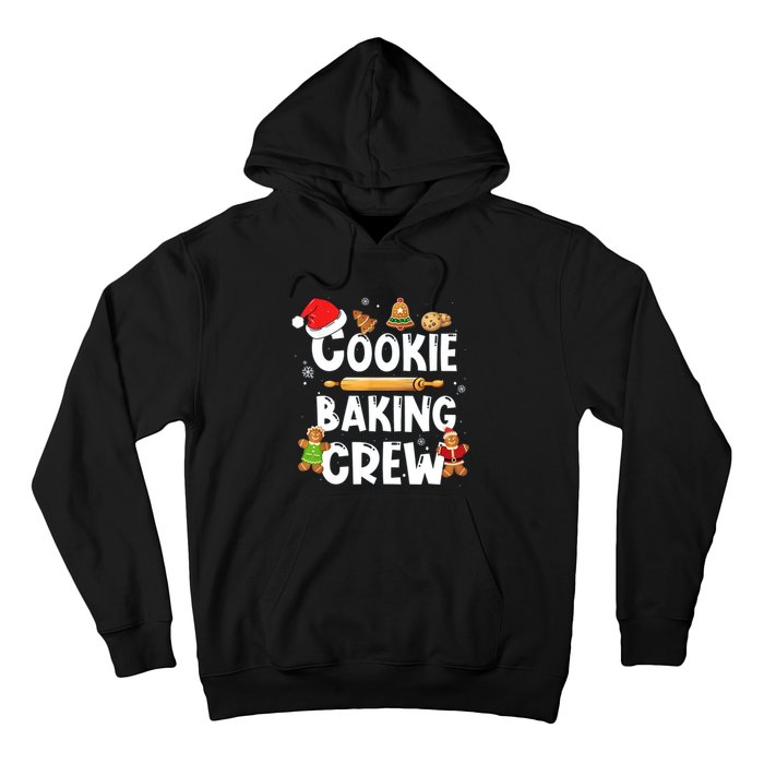 Christmas Cookie Baking Crew Funny Pajamas Family Xmas Hoodie