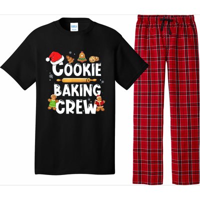 Christmas Cookie Baking Crew Funny Pajamas Family Xmas Pajama Set