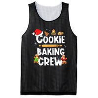 Christmas Cookie Baking Crew Funny Pajamas Family Xmas Mesh Reversible Basketball Jersey Tank