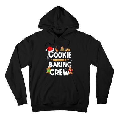 Christmas Cookie Baking Crew Funny Pajamas Family Xmas Tall Hoodie