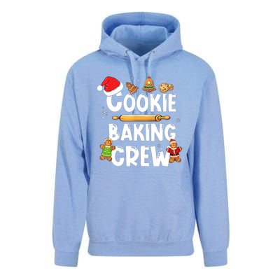 Christmas Cookie Baking Crew Funny Pajamas Family Xmas Unisex Surf Hoodie