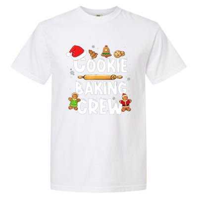 Christmas Cookie Baking Crew Funny Pajamas Family Xmas Garment-Dyed Heavyweight T-Shirt