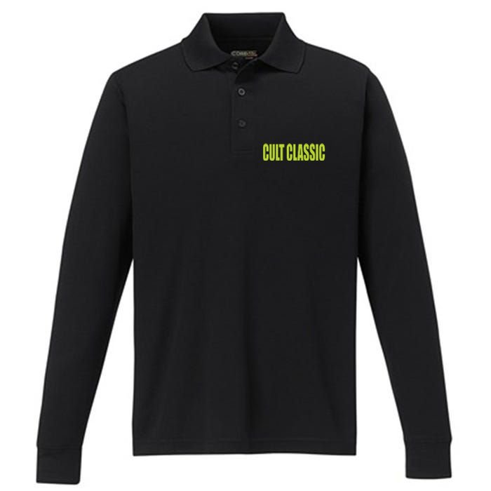 Cult Classic Brat Hyperpop Performance Long Sleeve Polo