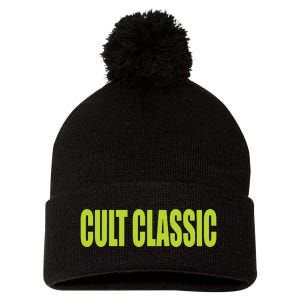 Cult Classic Brat Hyperpop Pom Pom 12in Knit Beanie