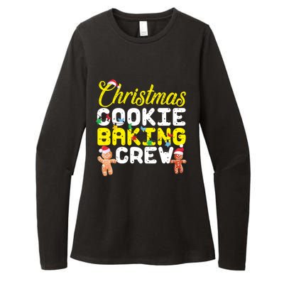 Christmas Cookie Baking Crew Gingerbread Gift Womens CVC Long Sleeve Shirt