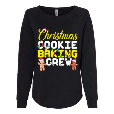 Christmas Cookie Baking Crew Gingerbread Gift Womens California Wash Sweatshirt