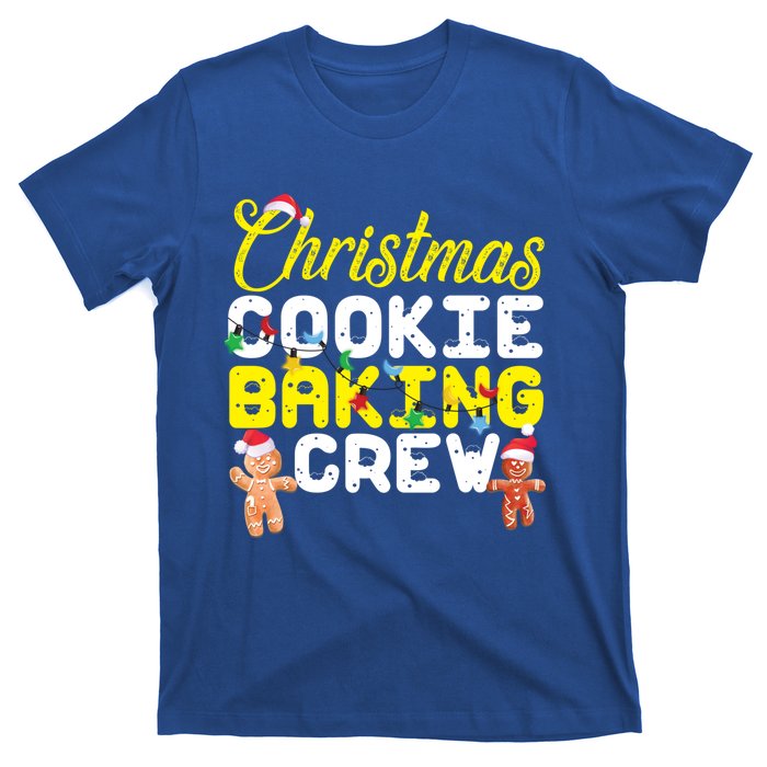 Christmas Cookie Baking Crew Gingerbread Gift T-Shirt