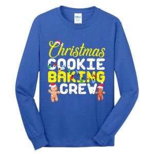 Christmas Cookie Baking Crew Gingerbread Gift Tall Long Sleeve T-Shirt