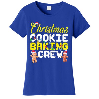 Christmas Cookie Baking Crew Gingerbread Gift Women's T-Shirt