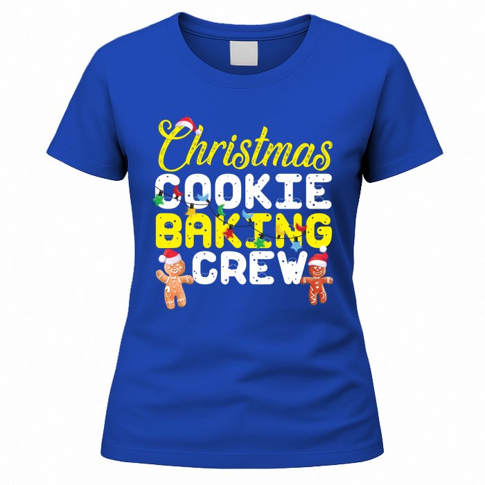 Christmas Cookie Baking Crew Gingerbread Gift Women's T-Shirt