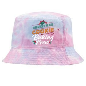 Christmas Cookie Baking Crew Gingerbread Team Santa Family Gift Tie-Dyed Bucket Hat