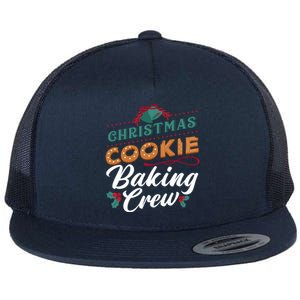 Christmas Cookie Baking Crew Gingerbread Team Santa Family Gift Flat Bill Trucker Hat