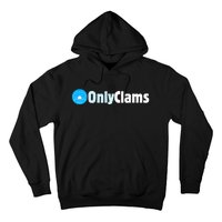 Clam Collector Beach Pun Humor Onlyclams Sea Fan Hoodie