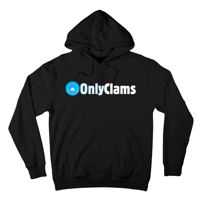 Clam Collector Beach Pun Humor Onlyclams Sea Fan Hoodie