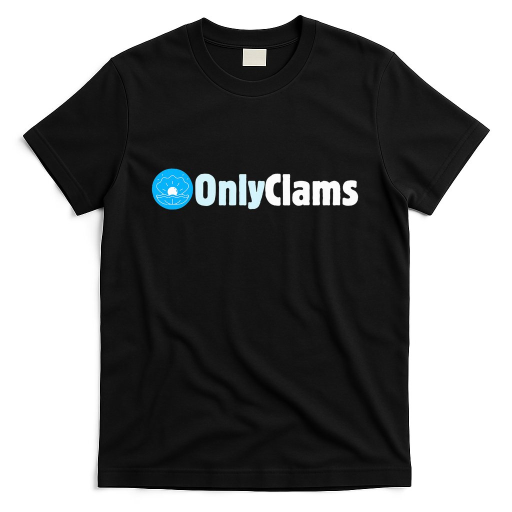 Clam Collector Beach Pun Humor Onlyclams Sea Fan T-Shirt
