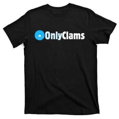 Clam Collector Beach Pun Humor Onlyclams Sea Fan T-Shirt