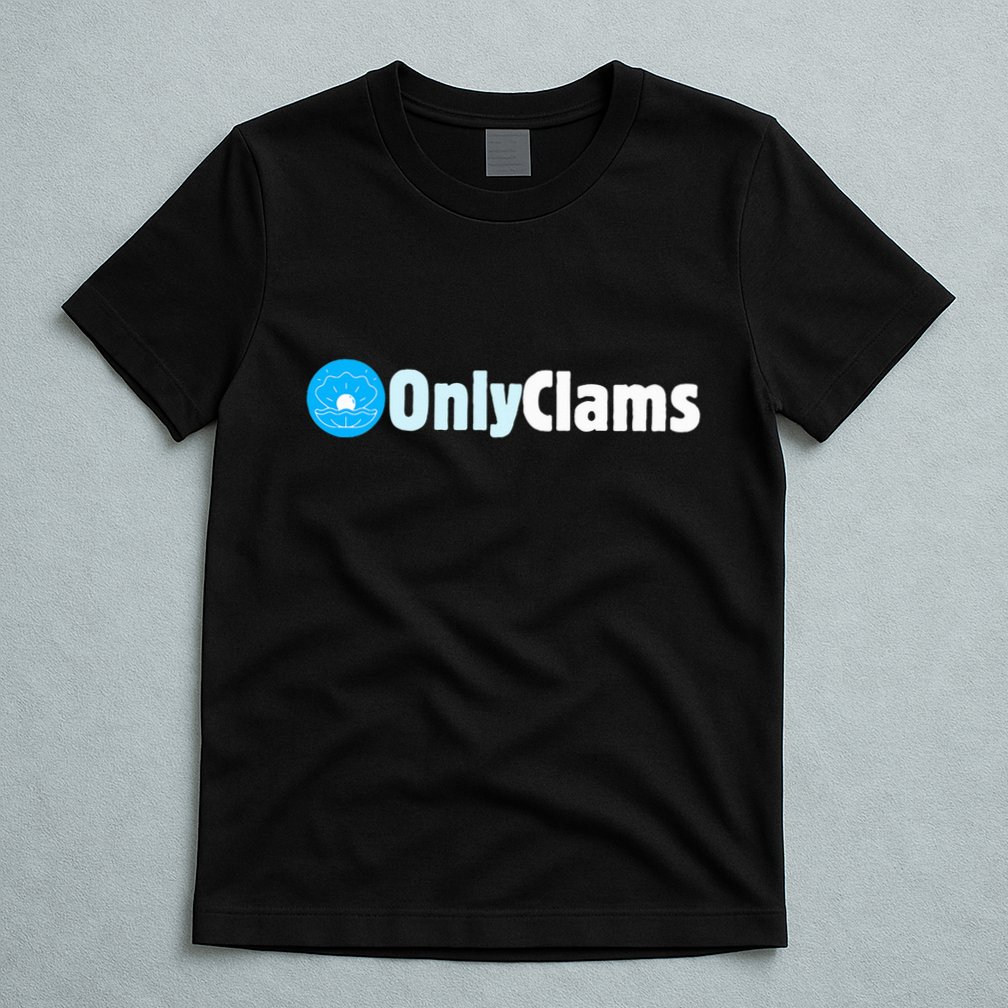 Clam Collector Beach Pun Humor Onlyclams Sea Fan T-Shirt