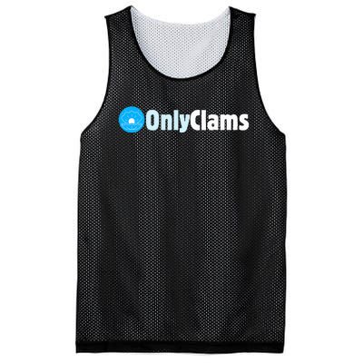 Clam Collector Beach Pun Humor Onlyclams Sea Fan Mesh Reversible Basketball Jersey Tank