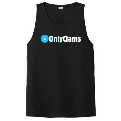 Clam Collector Beach Pun Humor Onlyclams Sea Fan PosiCharge Competitor Tank