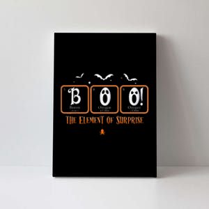 Cute Chemistry Boo The Element Of Surprise Chemist Halloween Canvas