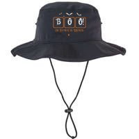 Cute Chemistry Boo The Element Of Surprise Chemist Halloween Legacy Cool Fit Booney Bucket Hat