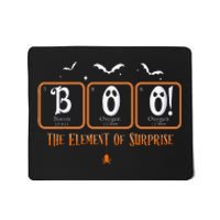 Cute Chemistry Boo The Element Of Surprise Chemist Halloween Mousepad