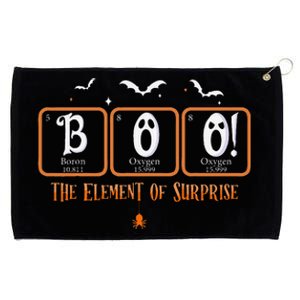 Cute Chemistry Boo The Element Of Surprise Chemist Halloween Grommeted Golf Towel