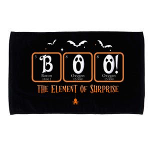 Cute Chemistry Boo The Element Of Surprise Chemist Halloween Microfiber Hand Towel