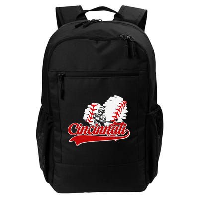 Cincinnati Cities Baseball Heart Baseball Fans Backpack