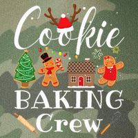 Christmas Cookie Baking Crew Family Baking Team Funny Cookie  Legacy Tie Dye Trucker Hat
