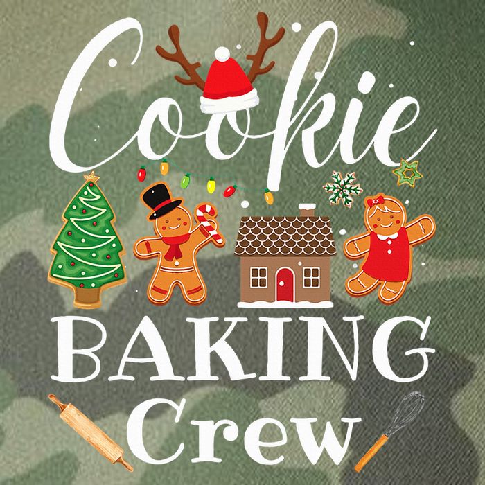 Christmas Cookie Baking Crew Family Baking Team Funny Cookie  Legacy Tie Dye Trucker Hat