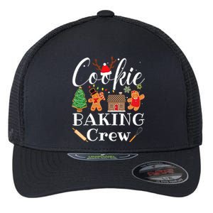 Christmas Cookie Baking Crew Family Baking Team Funny Cookie  Flexfit Unipanel Trucker Cap