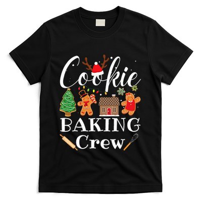 Christmas Cookie Baking Crew Family Baking Team Funny Cookie  T-Shirt