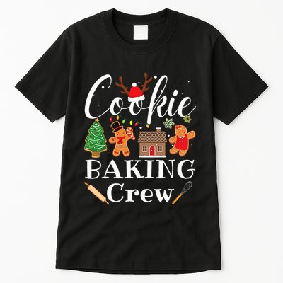 Christmas Cookie Baking Crew Family Baking Team Funny Cookie  Tall T-Shirt