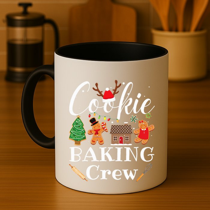 Christmas Cookie Baking Crew Family Baking Team Funny Cookie  Mug