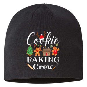 Christmas Cookie Baking Crew Family Baking Team Funny Cookie  Sustainable Beanie