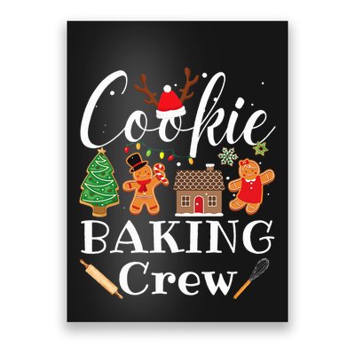 Christmas Cookie Baking Crew Family Baking Team Funny Cookie  Poster