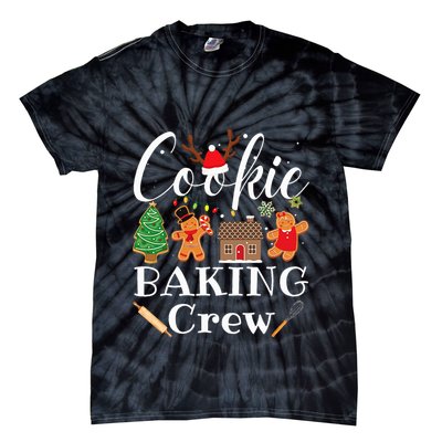 Christmas Cookie Baking Crew Family Baking Team Funny Cookie  Tie-Dye T-Shirt
